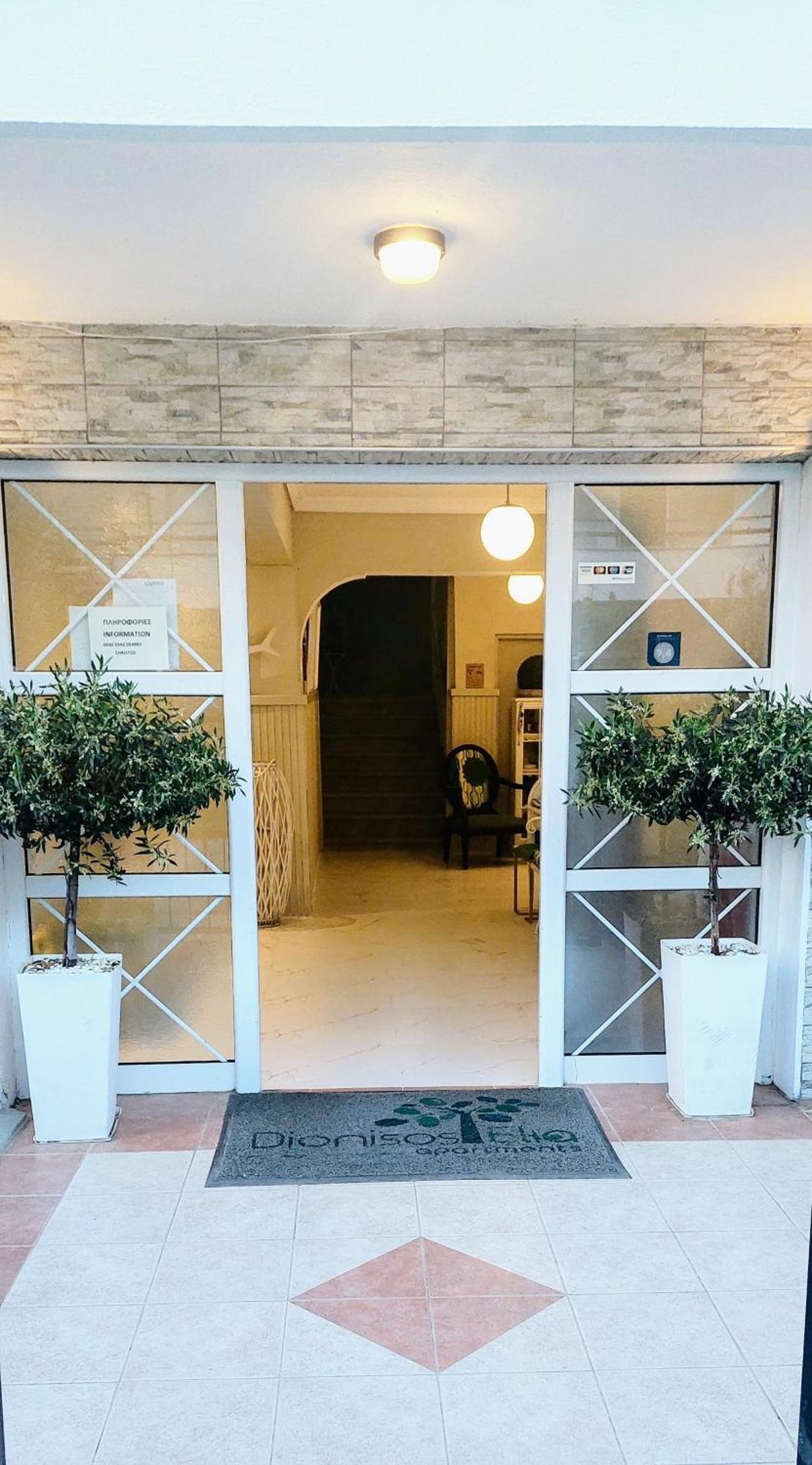 Dionisos Elia Aparthotel Paralia Dionysiou Buitenkant foto